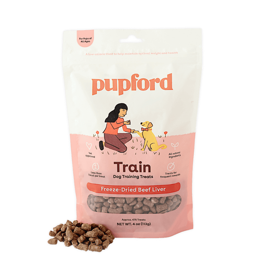 Freeze Dried Beef Liver Training Treats for Dogs by Pupford-Boats n Barks