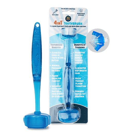 4 in 1™ Toothbrush Dogs - Large Size for Dogs over 25lb