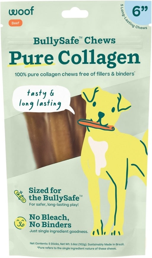 Woof Collagen Chews 6"