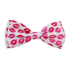 Happy Valentine's Day Bow Tie for Dogs with Kisses Small-Boats n Barks