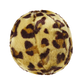 Fluff & Tuff Leopard Ball Soft Dog Toy with Squeaker Machine Washable