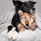 Fluff & Tuff Lobo Wolf Pup Soft Dog Toy with Squeaker Machine Washable 20"