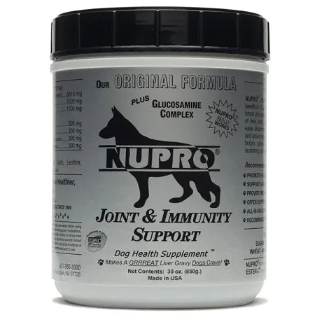 Nupro All Natural Joint & Immunity Support Supplement for Dogs Raw Ingredients-Boats n Barks