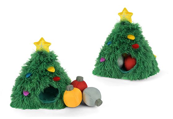 Merry Woofmas Doglas Fur Christmas Find and Seek Dog Toy