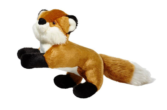 Fluff & Tuff Manny  Sterling Fox- Medium Plush Dog Toy