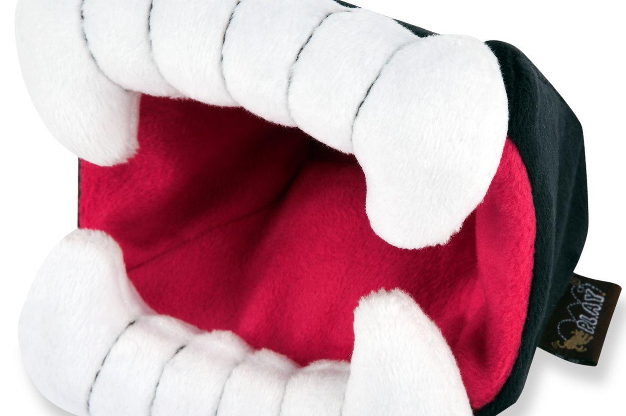 Howling Haunts Barkys Bite Halloween Dog Toy with Squeaker and Crinkles