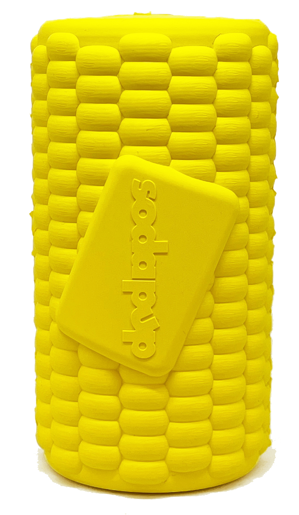 Corn on the Cob eDispenser Durable Rubber Treat Dispenser Toy for Dogs