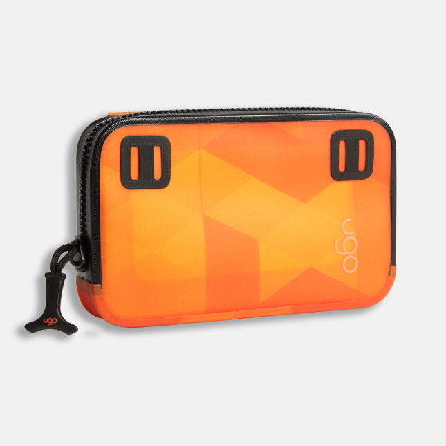 GEO Phone Pack: The Waterproof Phone Case that Floats! Perfect for adventures with your Dog. Orange