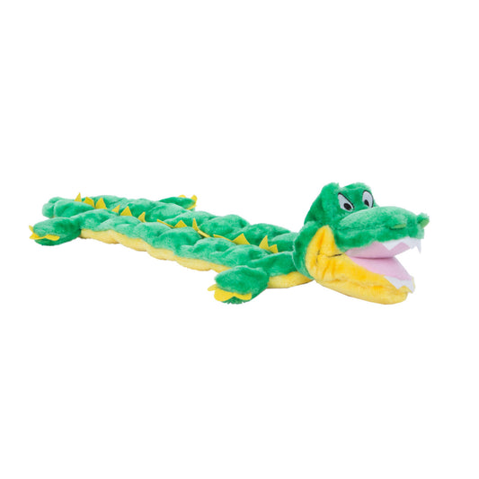 Squeaker Matz Plush Toy, Gator XXL with 32 Squeakers! 52" Long