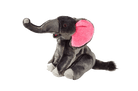 Fluff & Tuff Edsel Elephant Soft Dog Toy with Squeaker Machine Washable 11"-Boats n Barks