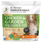 Dr. Harvey's Whole Grain Chicken & Garden Veggies Dog Food, Human Grade Dehydrated Food for Dogs with Freeze-Dried Chicken, Fruits, Vegetables and Probiotics-Boats n Barks