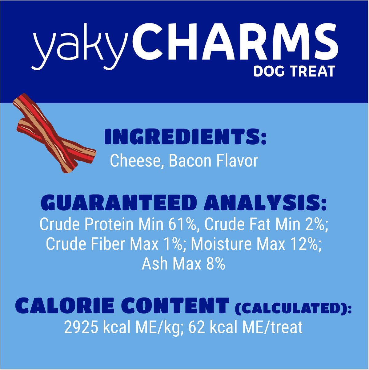 Himalayan Yaky Charms Cheese and Bacon Popcorn for Dogs