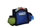 Baydog Dog Pack n Go Pouch Training Treat Pouch with Tennis Ball and Roll of Poop Bags Clips onto Leash Handle or Waist Band-Boats n Barks