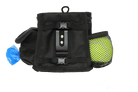 Baydog Dog Pack n Go Pouch Training Treat Pouch with Tennis Ball and Roll of Poop Bags Clips onto Leash Handle or Waist Band-Boats n Barks