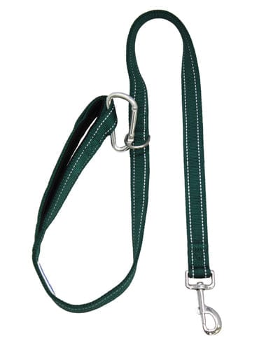 Baydog Hudson Bay Dog Lead 6' Long 1" Wide Padded Handle & Reflective Stitching-Boats n Barks