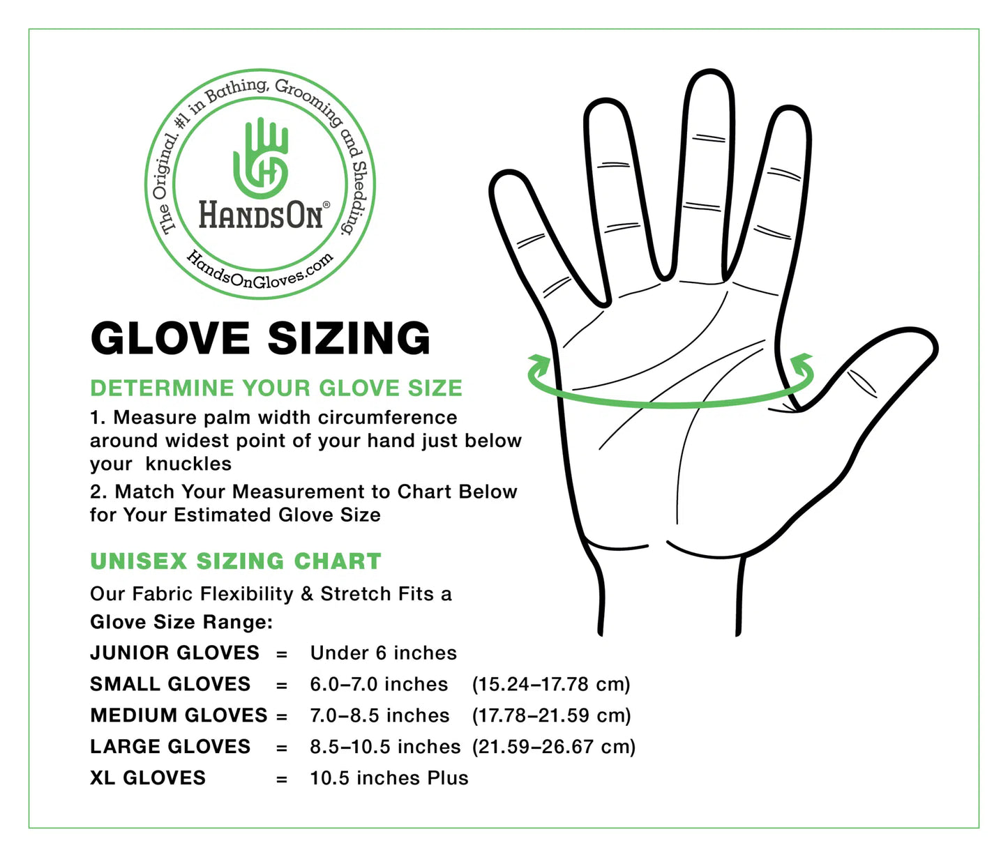 Hands On Combo Dry Grooming and Bathing Gloves for Dogs