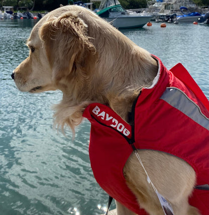 Baydog Saginaw Bay Fleece Lined & Water Repellant Jacket for Dogs