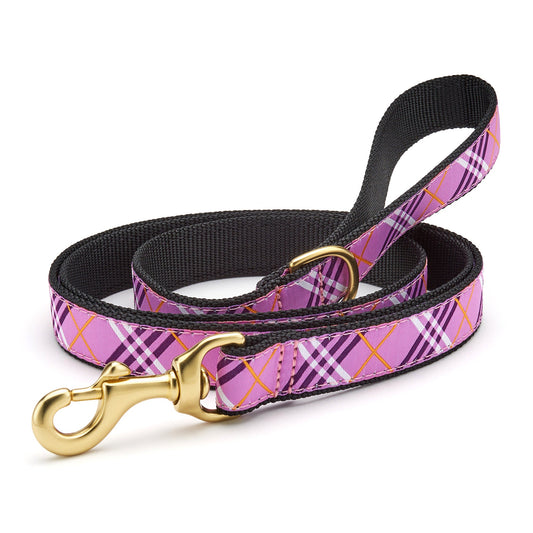 Lavender Lattice Dog Lead by Up Country