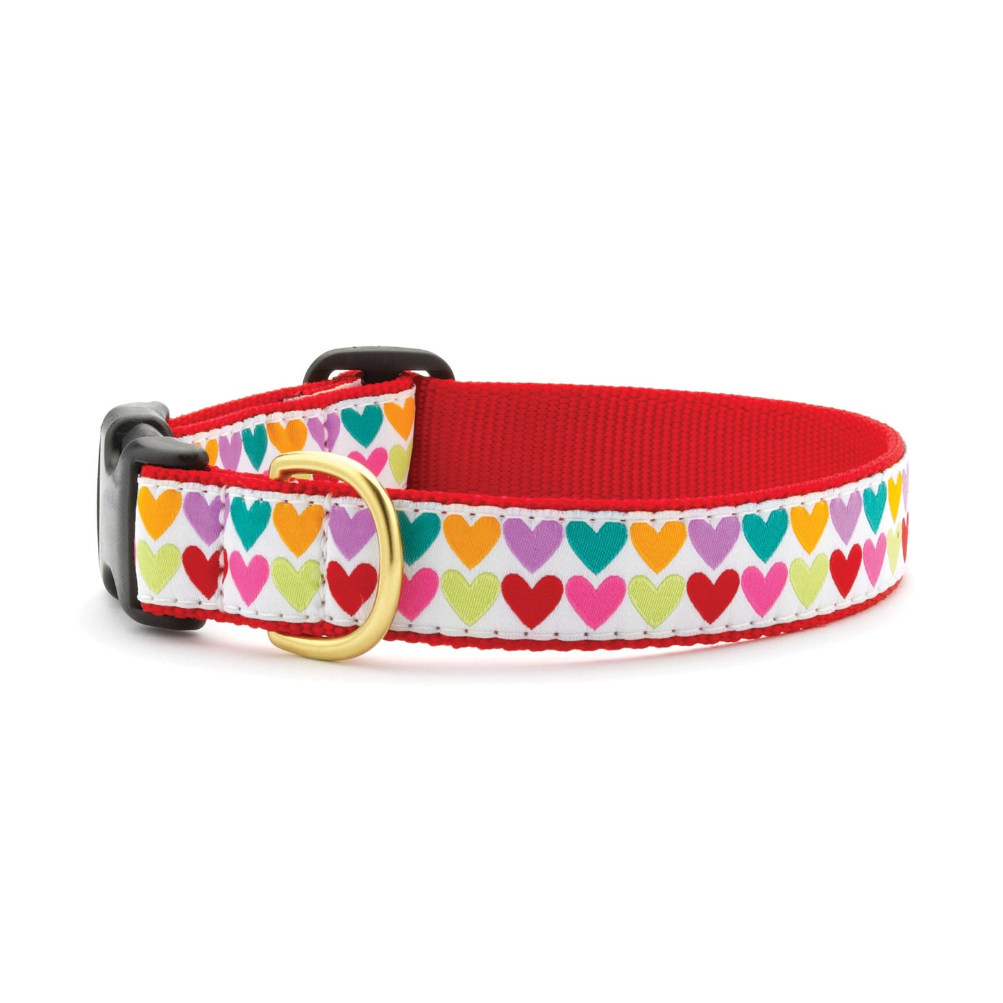Pop Hearts Dog Collar by Up Country
