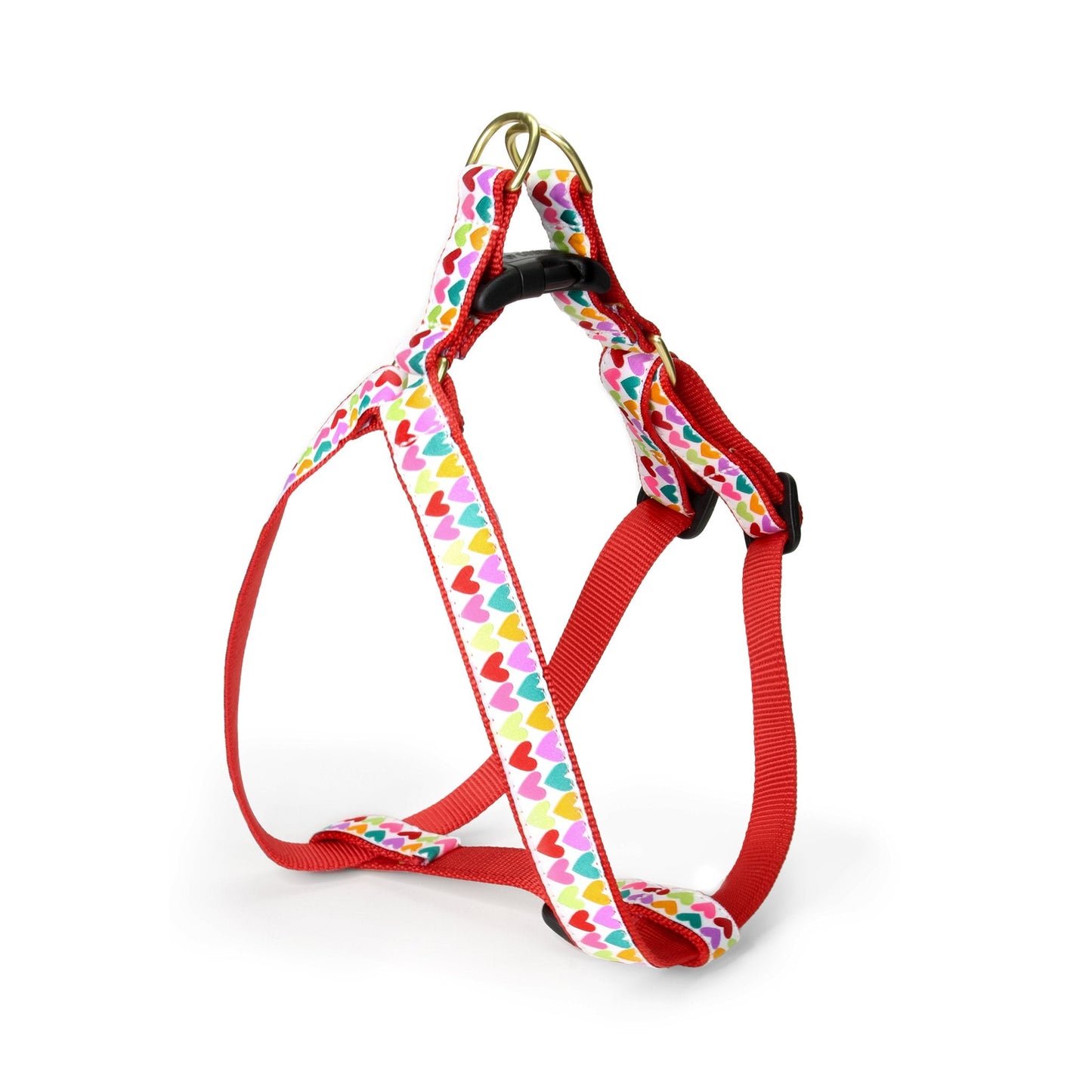 Pop Hearts Dog Harness by Up Country