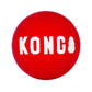 Kong Red Signature Ball for Dogs Floats and Squeaks