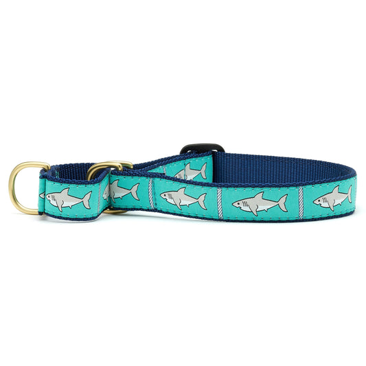 Shark Martingale Dog Collar by Up Country
