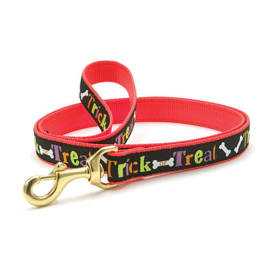 Halloween Trick or Treat Dog Lead by Up Country