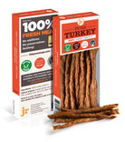 Turkey Sticks 100% Pure for Dogs made in UK 50g-Boats n Barks