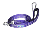 Baydog Pensacola Bay Dog Leash for Small to Medium Size Dogs 6' long and 5/8" wide Reflective Stitching-Boats n Barks
