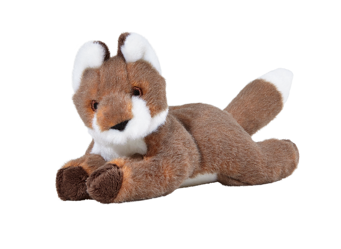 Fluff & Tuff Anderson Fox Soft Dog Toy with Squeaker Machine Washable 8"