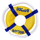 Baydog Yellow Floating Fetch Ring Dog Toy-Boats n Barks