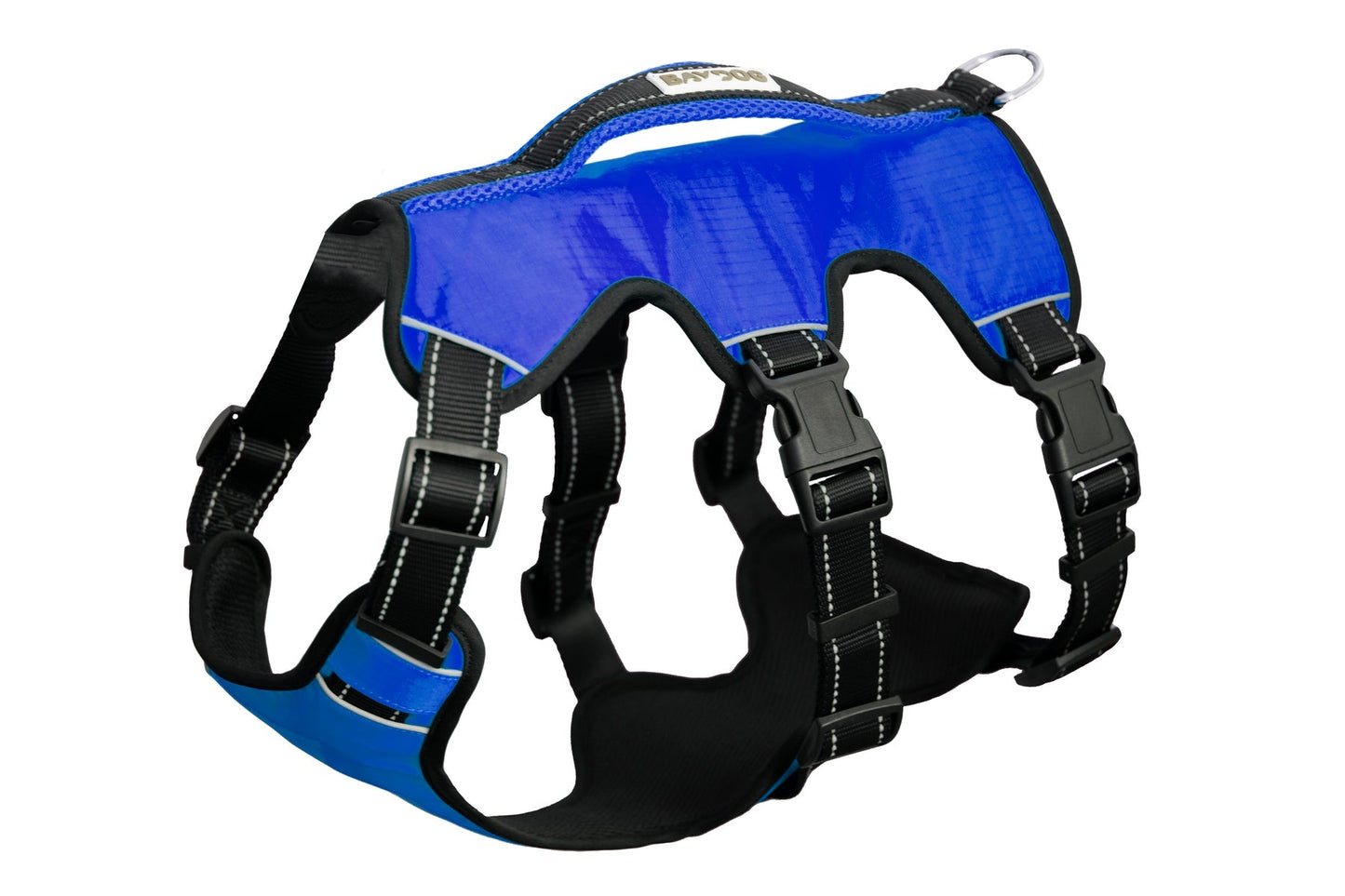Baydog Galveston Bay Dog Harness with 3 Sets of Straps for Large Dogs