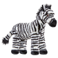 Fluff & Tuff Bob Zebra Soft Dog Toy with Squeaker Machine Washable 11.5"