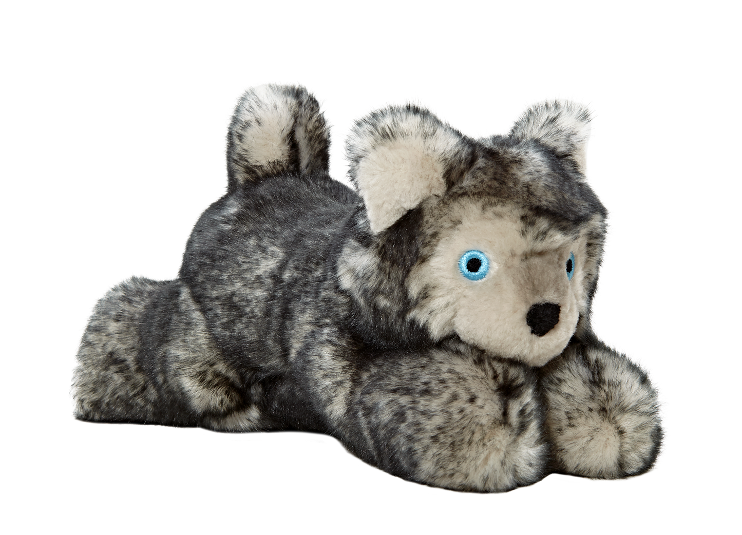Fluff & Tuff Blanca Wolf Soft Dog Toy with Squeaker Machine Washable 11"