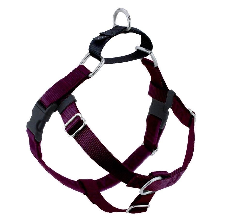 Freedom No Pull Dog Harness | Adjustable Gentle Comfortable Control for Easy Dog Walking | for Small Medium and Large Dogs | With dual clip leash | Made in USA-Boats n Barks