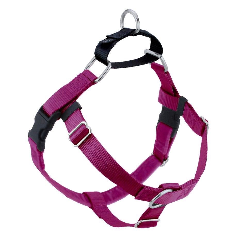 Freedom No Pull Dog Harness | Adjustable Gentle Comfortable Control for Easy Dog Walking | for Small Medium and Large Dogs | With dual clip leash | Made in USA-Boats n Barks