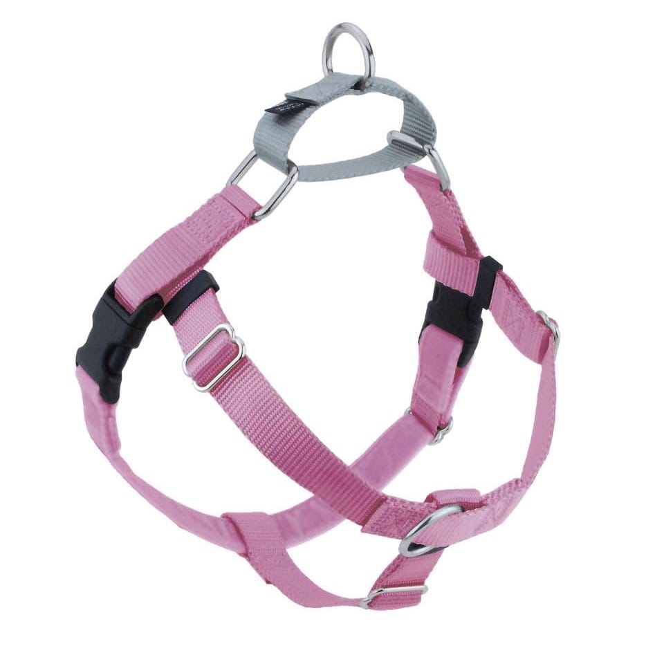 Freedom No Pull Dog Harness | Adjustable Gentle Comfortable Control for Easy Dog Walking | for Small Medium and Large Dogs | With dual clip leash | Made in USA-Boats n Barks